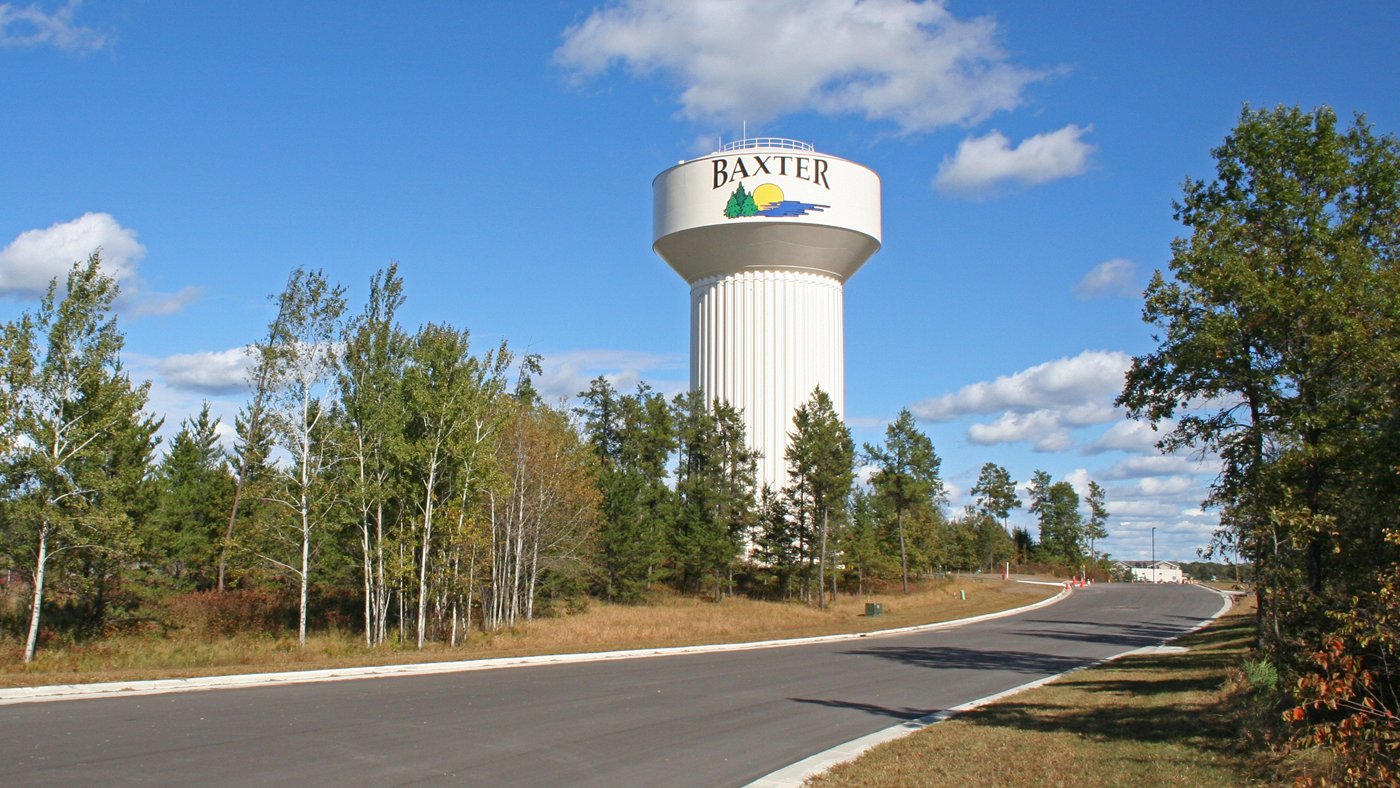 Baxter Water Tower Hastings Road Widseth Smith Nolting